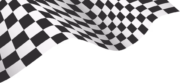 checkered flourish